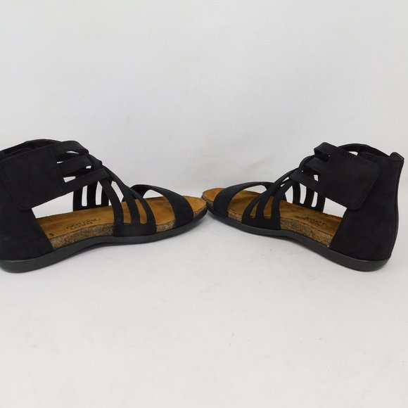 Naot Black Marita Gladiator Sandals 37 - Picture 5 of 14